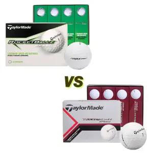 [테일러메이드] 로켓볼즈 스피드 오리지널 VS 2025 리뉴얼 골프공 비교대전(택1)