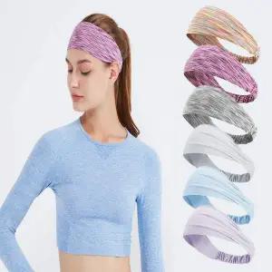 [콩심팥심]헬스 런닝 요가 필라테스 남녀 공용 헤어밴드 터번