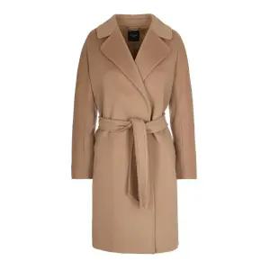 25FW 코르테 CORTE 벨티드 울 코트 카멜 2525016062 006