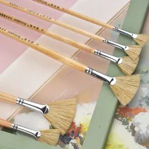 수채화 흑돈모 부채붓 오일 페인트 브러쉬