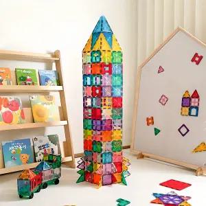 맥킹덤 맥타일 자석 블럭 교구 타일 유아 어린이 장난감