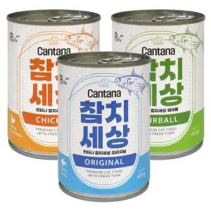 칸타나 참치세상 콤보 400g x 12개