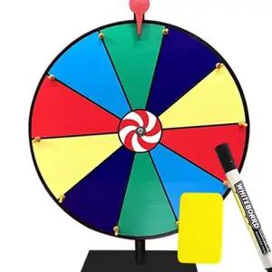 추첨 룰렛 데스크 뽑기 50cm 룰렛 돌림판 행사용 게임 이벤트 복불복 지우개 강의실 미니