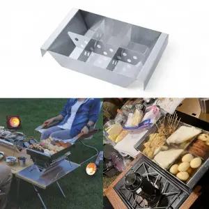 일본 유니프레임 캠핑 오뎅 냄비 스텐 사각 꼬치어묵팟