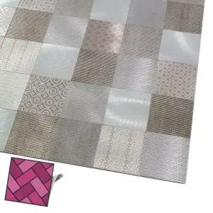 (두께 4mm 메탈혼합) 붙이는 데코 타일/화장실/펜션/벽지/스티커/싱크대/포인트/주방/키친/부엌/셀프/시공