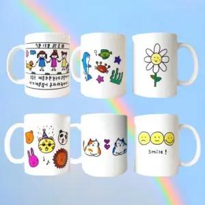 나만의 머그컵 꾸미기 물 전사 전사지 체험용 DIY키트