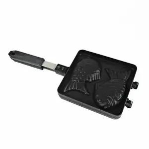 붕어빵팬 베이킹도구 와플기계 붕어빵틀 붕어빵기계/크로플/메이커/캠핑/와플팬/가스렌지/가정용/와플/간식