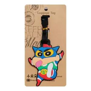 짱구 수하물 태그 네임텍 네임 일본 귀여운 캐리어 여행 화물 비행기 공항 크레용 신짱