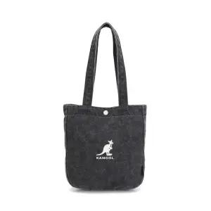[롯데백화점]캉골 워시드 제리 에코백 스몰 0059 데님블랙 KSEBEB00590