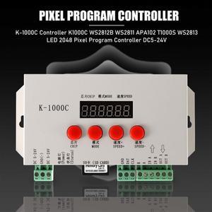 K-1000C Controller WS2812B APA102 T1000S LED 2048 Pixel Program DC5-24V-B61B