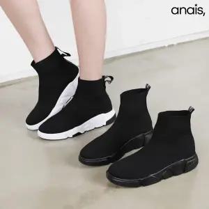 [아나이스] 삭스 기모안감 스니커즈 4cm_25F235 [무료배송]