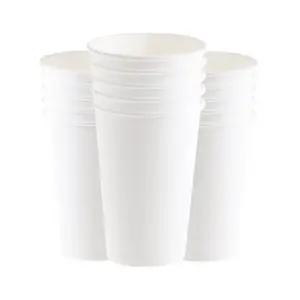 테이크아웃무지컵 무지 일회용 종이컵 16oz 100개 X3개 테이크아웃컵 카페종이컵