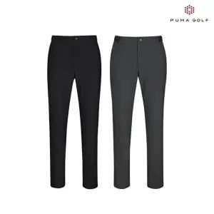 [푸마골프B]비밀특가 [푸마골프] 트리코트 본딩 기모 팬츠 남성 2종세트