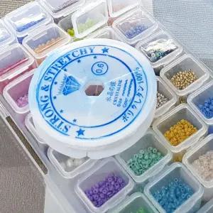 투명 공예부자재 우레탄줄 비즈공예 낚시줄 0.6mm 우레탄줄 비즈공예