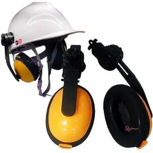 안전모 방음 현장 귀덮개 보온 20데시벨 방한 소음hij583