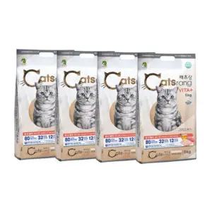 캐츠랑 비타플러스 고양이 사료 전연령 5kg x 4개 대용량 영양밸런스 캣사료