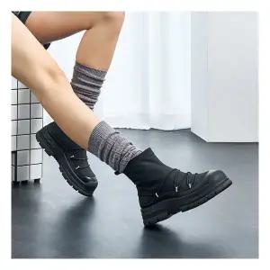 [25FW신상] 엘칸토 마쯔 여성 어글리스트랩 방한 부츠 4.5cm LCWA17M54V