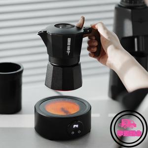 MHW-3BOMBER 미니 커피 전기 스토브 (모카포트용) 800W 세라믹 쿡탑 우유 물 가열 퍼니스 도구 캠핑 주방용