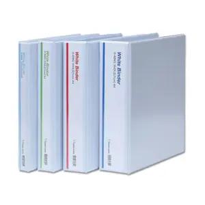 모든오피스)백색투명3공D링바인더(PP A4 7cm)/장부/화일/서류/보관/바인더/파일철/3공/클리어/A4/링바인더