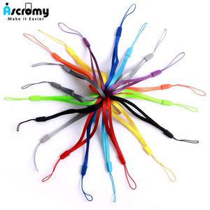 카메라에 대 한 나일론 손 손목 전화 끈 스트랩 USB 플래시 드라이브 키 ID 배지 체인 코드 이름표 홀더, 10