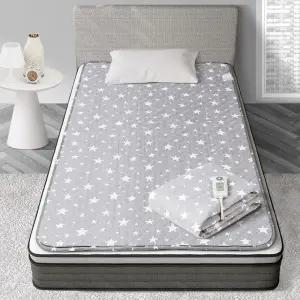 슈퍼싱글대형킹사이즈 전기요 중 싱글전기매트 휴대용 침대위 무자계 소형 더블침대용차박소형