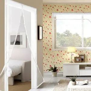 현관 방풍 막 자석 투명 커튼 현관 방풍 비닐 겨울 바람막이 문풍지 문틈