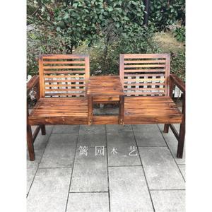 2인용 의자 등받이 공원벤치의자 한국 더블 공원벤치 야외의자 정원 엔틱 공원 등받이체어 표준 표준