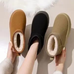 스웨이드 어그 부츠 털 방한 겨울 귀여운 숏 부츠신발