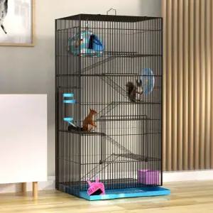 다람쥐 친칠라 케이지 슈가글라이더 놀이터 바퀴 패키지 도어 우리 우드 철장 토끼