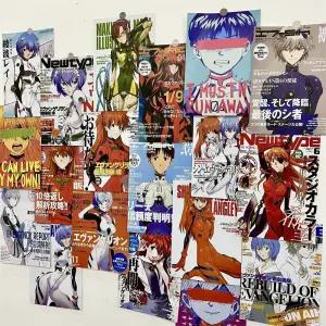 에반게리온 포스터 잡지 인테리어 스티커 신세기 20장 10장 애니 벽장식