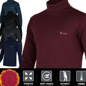 남성 폴라티 티셔츠 기모 스판 셔츠 기능성 아웃도어 이너웨어 목폴라 스포츠 약기모 웨어