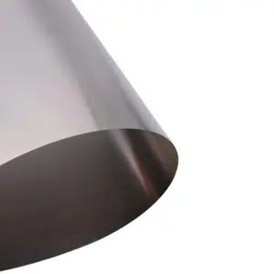 0.1mm x 200mm 300mm 티타늄 호일 플레이트 시트 TA2 99 순도