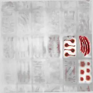 할로윈 파티 30장 워터밤 몽땅 타투 스티커 문신 레터링 세트 축제 타투