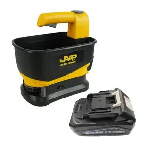 (예약 26년 1월) JAAP 야프 염화칼슘살포기 JP-S55 1팩(배터리1개, 충전기1개) 미니 제설기 무선 충전 전동 눈청소