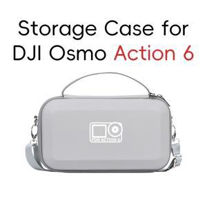 호환 DJI 오즈모 액션 6 보관 가방 카메라 숄더 휴대용 여행 핸드백 박스 액세서리용