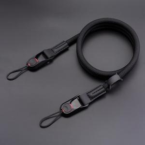 호환 퀵릴리스 조절식 카메라 스트랩 DSLR 내구성 폴리아미드 등산 로프 니콘 캐논 후지용