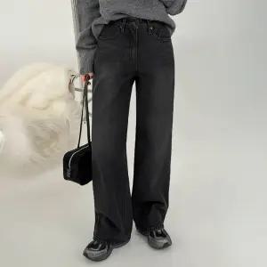 [에이와비] [140.150ver] #AWABMADE:_카펜더기모와이드팬츠 -키작녀/기장선택/1color/3size