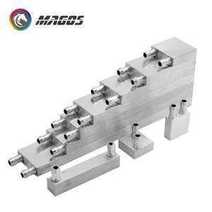 액체 냉각기 프로세서 방열판용 알루미늄 PC 수냉식 라디에이터 40 80 120 160 200 250mm