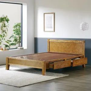 보루네오 맥반석 온돌침대  싱글 서랍  IGC002