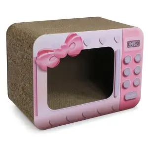 집콕 고양이 스크래쳐  핑크전자레인지