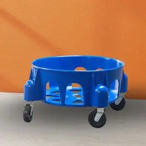 ( )만능용기 운반구 55L용 대형 쓰레기통 청소 이동 바퀴달린 운반구 카트 수레