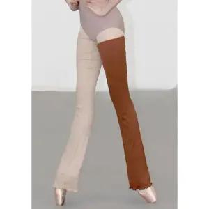 발레 롱 레그워머 웜업 허벅지 겨울 다리 무릎 무용 현대 브라운 하드 슈 연장 길이