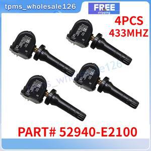 52940-E2100 2024-2026 현대 아이오닉 6 CE1 싼타페 5 투싼 NX4 기아 스포티지 NQ5 타이어 공기압 센서 4개