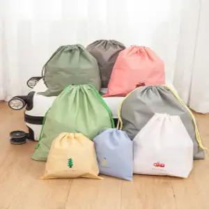 의류 스트링파우치 신발 잇템 기획상품 복주머니파우치 복조리 방수파우치 조리개주머니