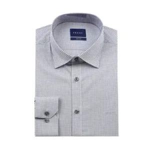 [갤러리아] 예작26년(슬림핏)(면스판)링클프리 착용감이좋은 체크 정장 긴팔셔츠YJFSBS164GY