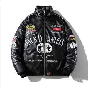 F1 잭다니엘 바람막이 점퍼 집업 후드 레이싱