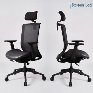 바른자세연구소 Lab01 Air 컴퓨터 사무실 사무용 편안한 풀메쉬 책상의자