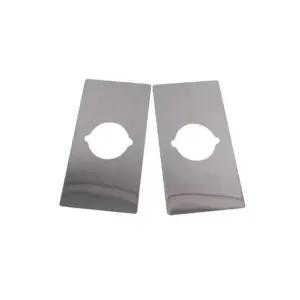 철판(스텐보강판 현관목문겸용)2개조 손잡이보강판 방문보강판