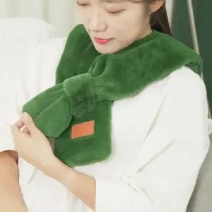 한양 무선 충전 목 어깨 전기 온열찜질기 피로회복 따뜻한 가벼운 찜질팩 넥워머 2세대