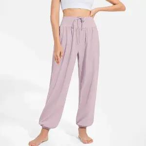 여성 4컬러 하렘팬츠 허리밴딩 필라테스 요가바지